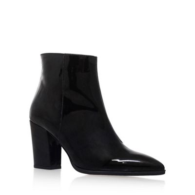 Black 'Sarah' high heel ankle boot